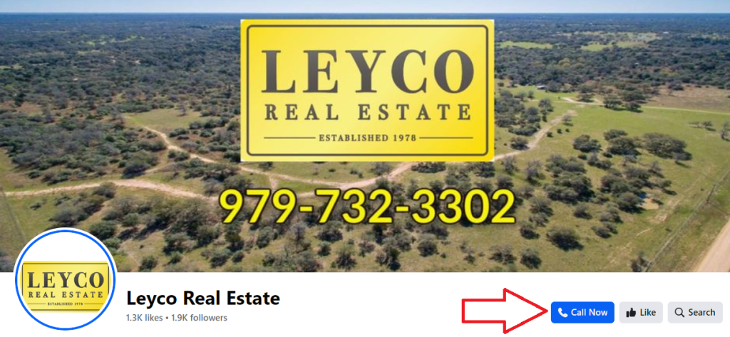 Facebook page call-to-action button setup