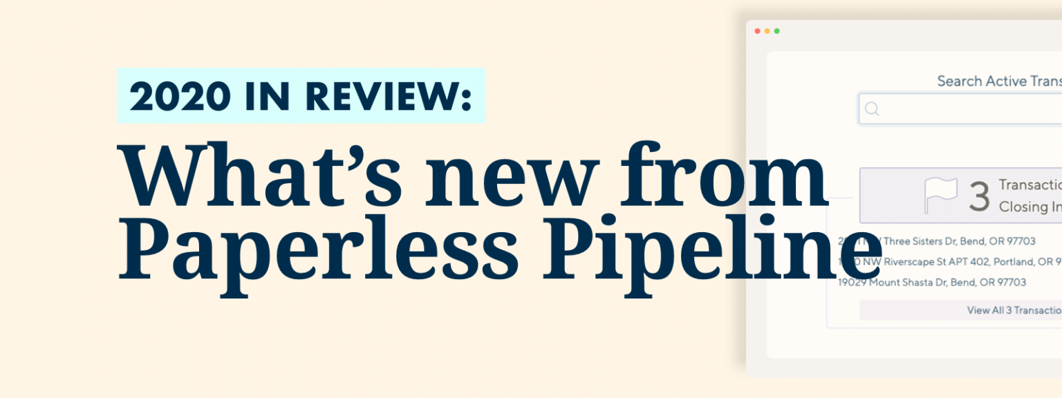 paperless pipeline videos